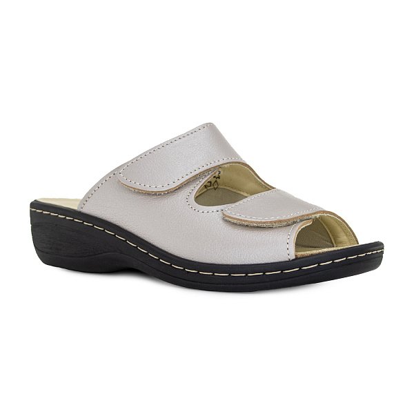 Сабо ортопедические Ортобум женские 20037-02 жемчужные.