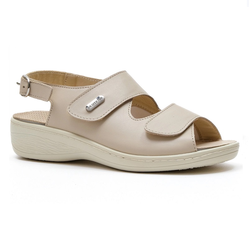 Сандалии Dr. Spektor женские 2302-4DS-8 кремовые.