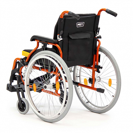 Кресло-коляска Met (Stable) для инвалидов МЕТ МК-200 (21466). Изображение 3 из 3