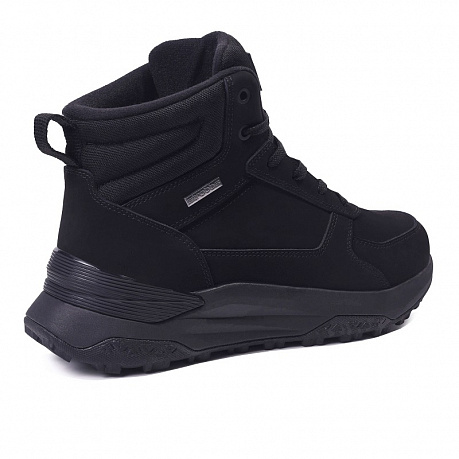 Кроссовки Strobbs с мехом мужские C9414-3 черные. Изображение 3 из 4